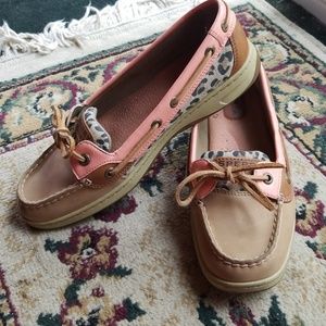 Sperry Cheetah Boat Shoes